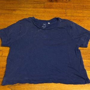 Pacsun blue cropped shirt 💙